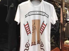 GUCCI古驰 2018 专柜在售 3D全景数码直喷蛇图案短袖T恤