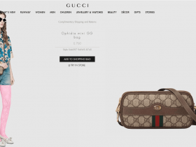 Gucci/古驰 Ophidia mini GG bag 546597