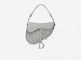 Dior 灰色哑光牛皮革马鞍包Saddle bag M0446ILLO_M41G