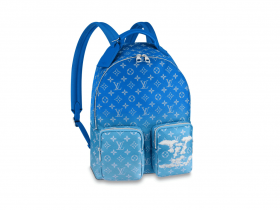 LV M45441 蓝天白云朵Backpack Multipocket双肩背包