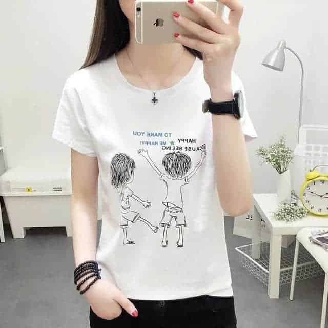 白T恤,女人穿衣搭配里的白色小精灵!