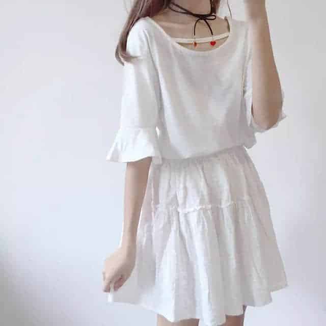 白T恤,女人穿衣搭配里的白色小精灵!