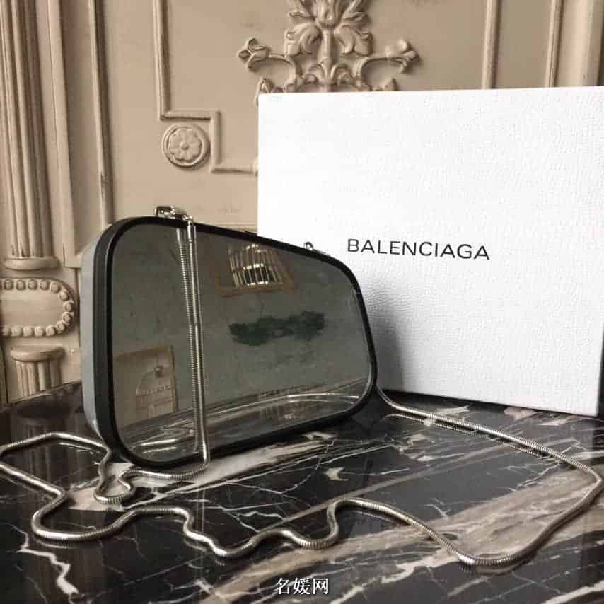 巴黎世家Balenciaga 2018走秀新款 后视镜子包包 三颜色