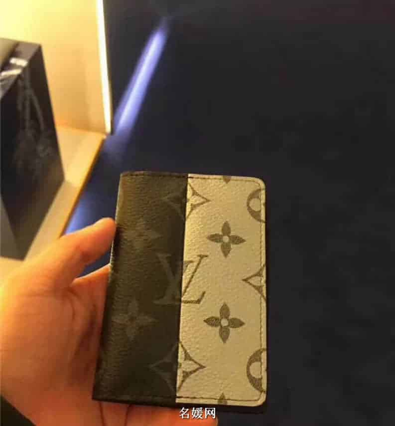 Louis Vuitton M63025 Kim Jones Monogram eclipse split multiple wallet - Louis  Vuitton