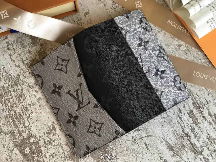 Louis Vuitton M63025 Kim Jones Monogram eclipse split multiple wallet - Louis  Vuitton