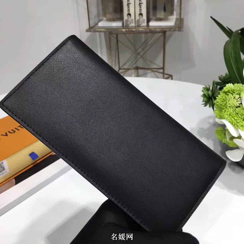 LV/路易威登 小牛皮 Ombre Brazza 长款对折钱夹M61195 M61196