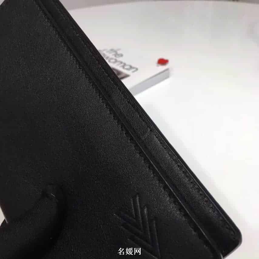 LV/路易威登 小牛皮 Ombre Brazza 长款对折钱夹M61195 M61196