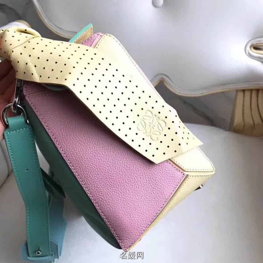 LOEWE罗意威 18新款 Puzzle 彩色糖果最新特别版几何包