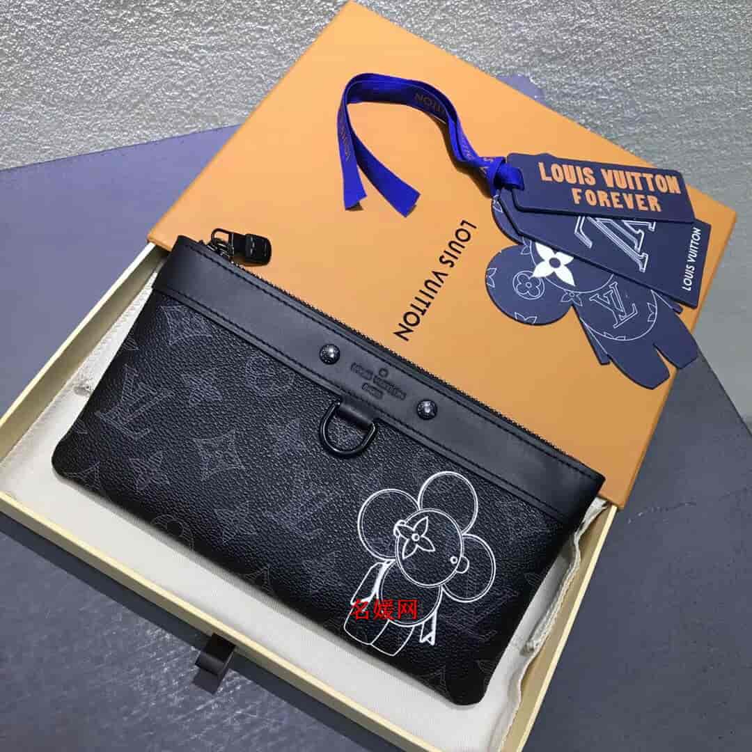 LV/路易威登 18新款Pochette Apollo Vivienne太阳花手机包卡包零钱包M62897