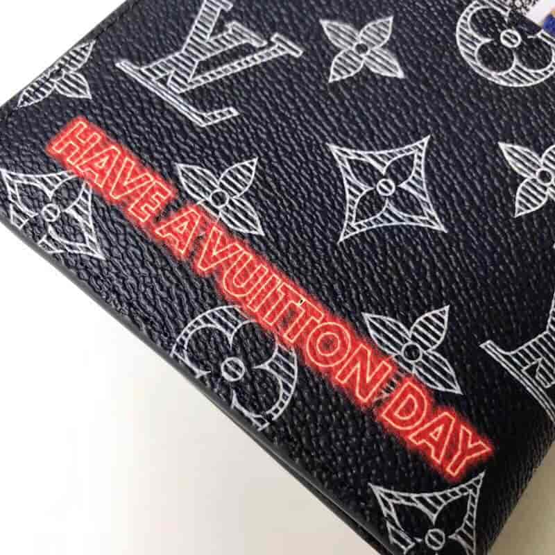 LV/路易威登 18新款 倒转标志Upside Down Multiple錢包M62891