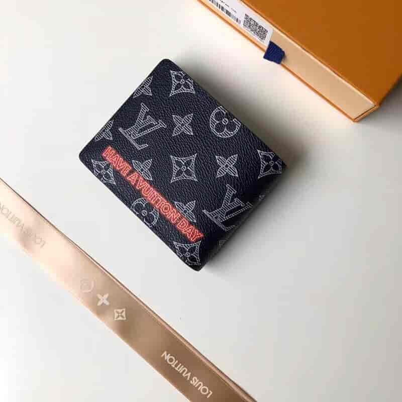 LV/路易威登 18新款 倒转标志Upside Down Multiple錢包M62891