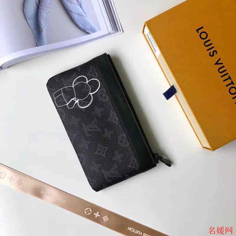 LV/路易威登 18新款Pochette Apollo Vivienne太阳花手机包卡包零钱包M62897