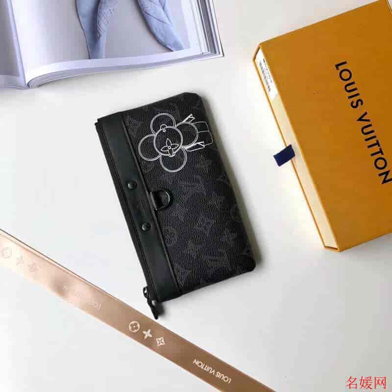 LV/路易威登 18新款Pochette Apollo Vivienne太阳花手机包卡包零钱包M62897