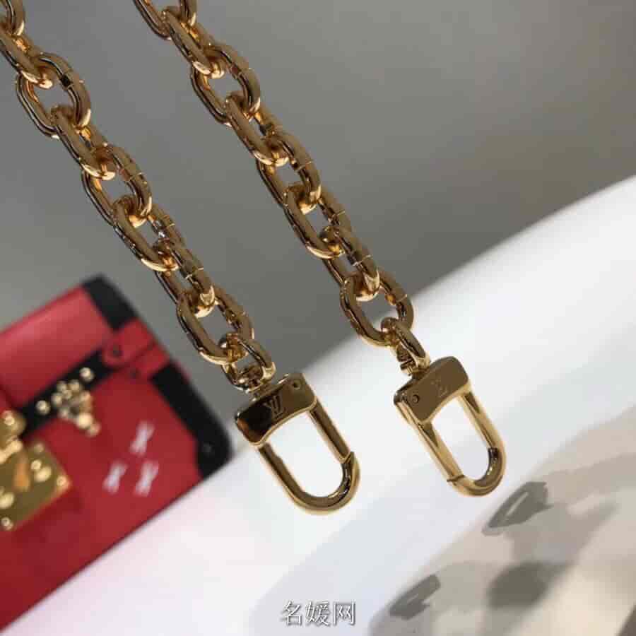 LV/路易威登 新款 TRUNK 拼色软盒子链条包单肩斜跨包女包 M51697