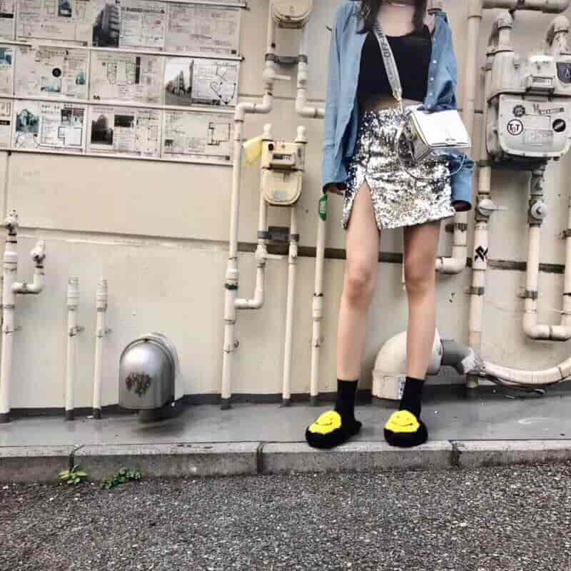 Off-White 18新款 Lognd印字肩带 镜子银斜挎包 5512 5509