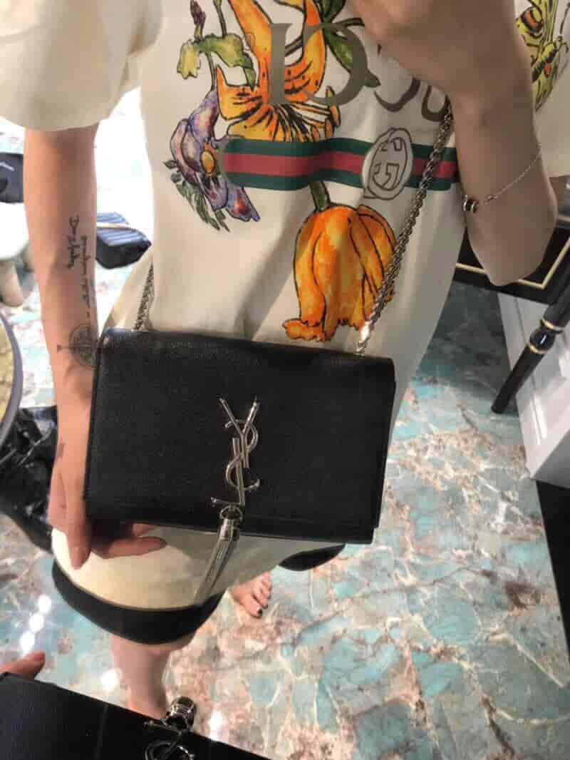 YSL/圣罗兰 18ss新款 鱼子酱流苏款斜挎包 474366