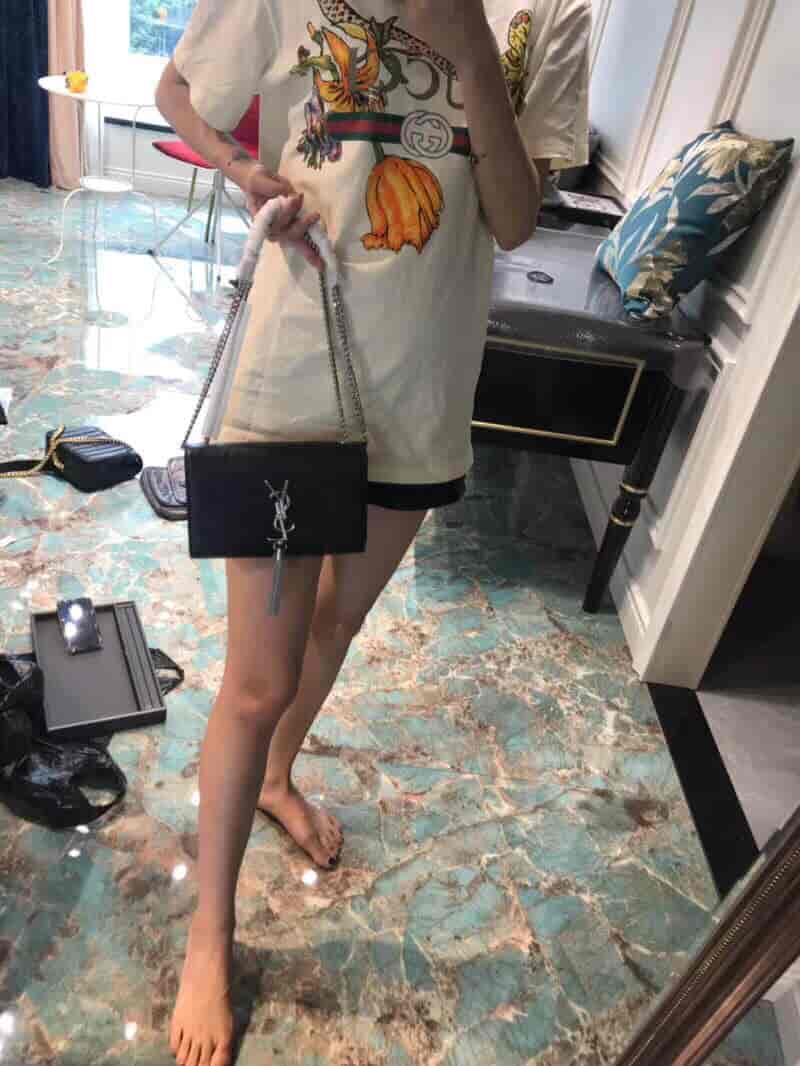 YSL/圣罗兰 18ss新款 鱼子酱流苏款斜挎包 474366