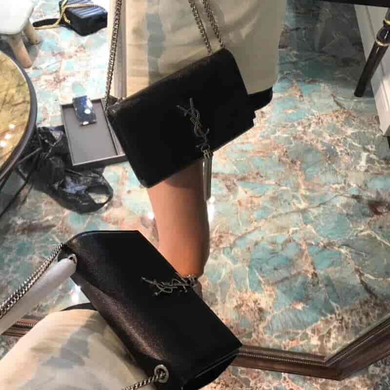 YSL/圣罗兰 18ss新款 鱼子酱流苏款斜挎包 474366