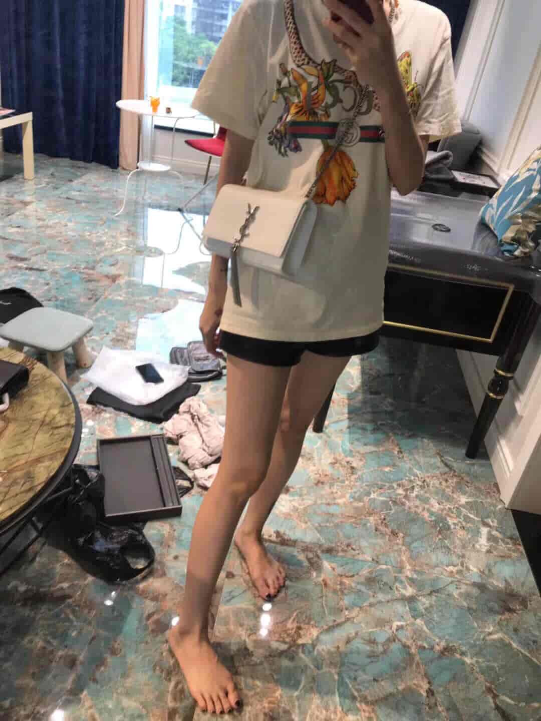 YSL/圣罗兰 18ss新款 鱼子酱流苏款斜挎包 474366