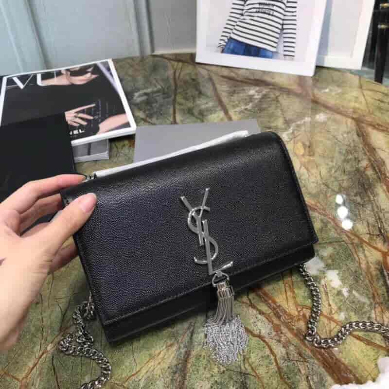 YSL/圣罗兰 18ss新款 鱼子酱流苏款斜挎包 474366