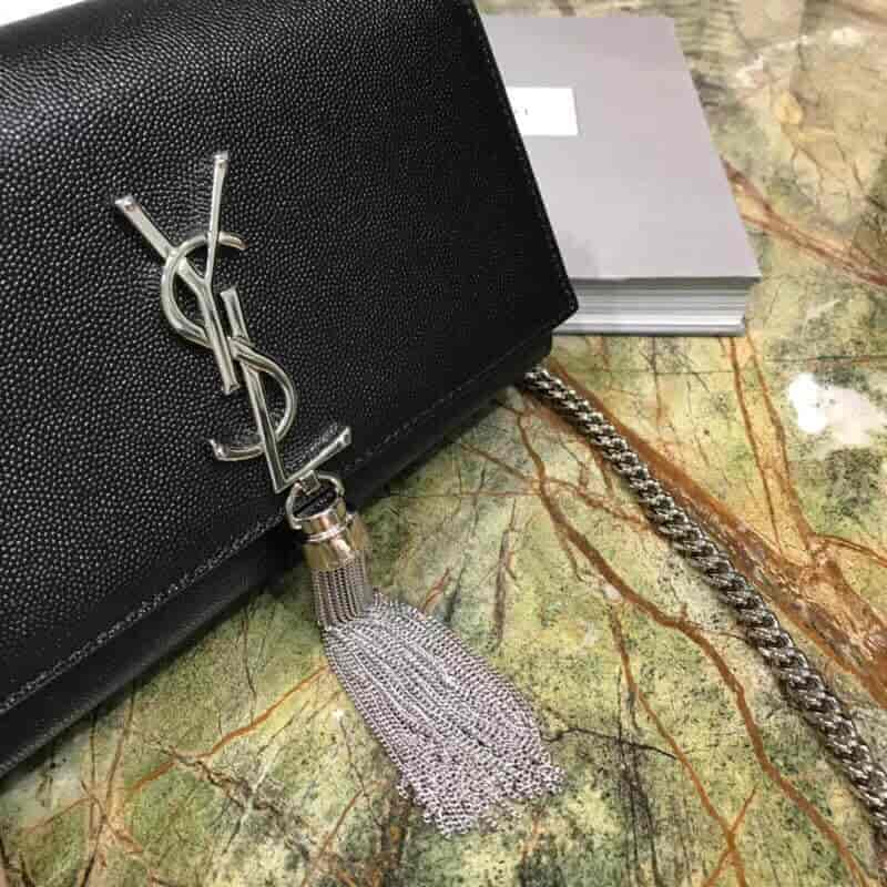 YSL/圣罗兰 18ss新款 鱼子酱流苏款斜挎包 474366
