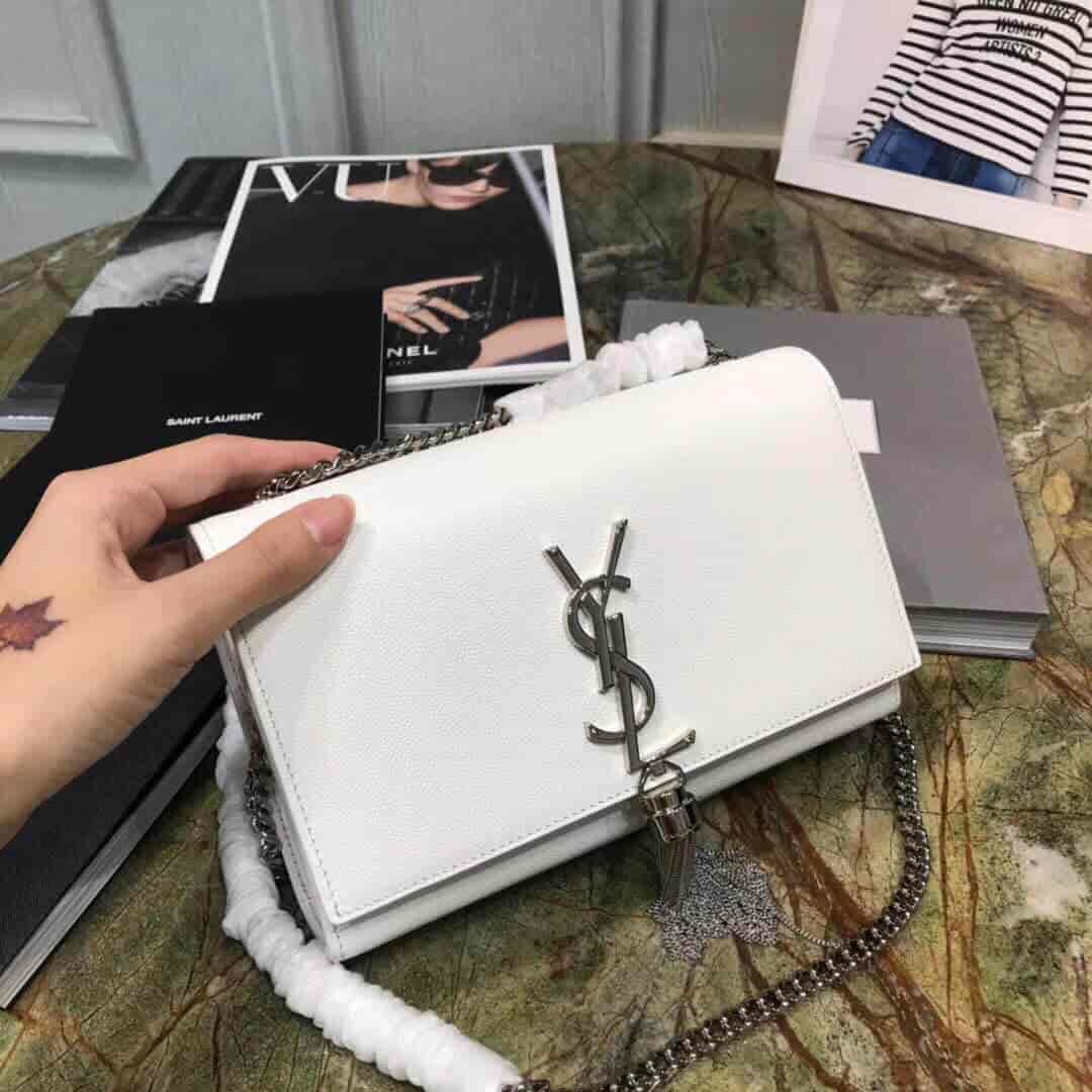 YSL/圣罗兰 18ss新款 鱼子酱流苏款斜挎包 474366