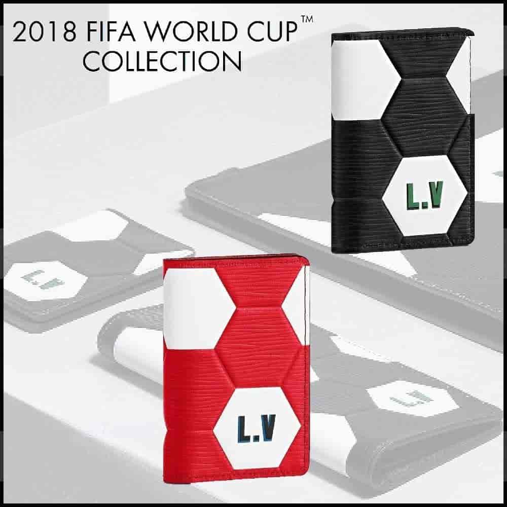 LV/路易威登 18ss新款 世界杯足球图案口袋钱夹 M63226 M63296