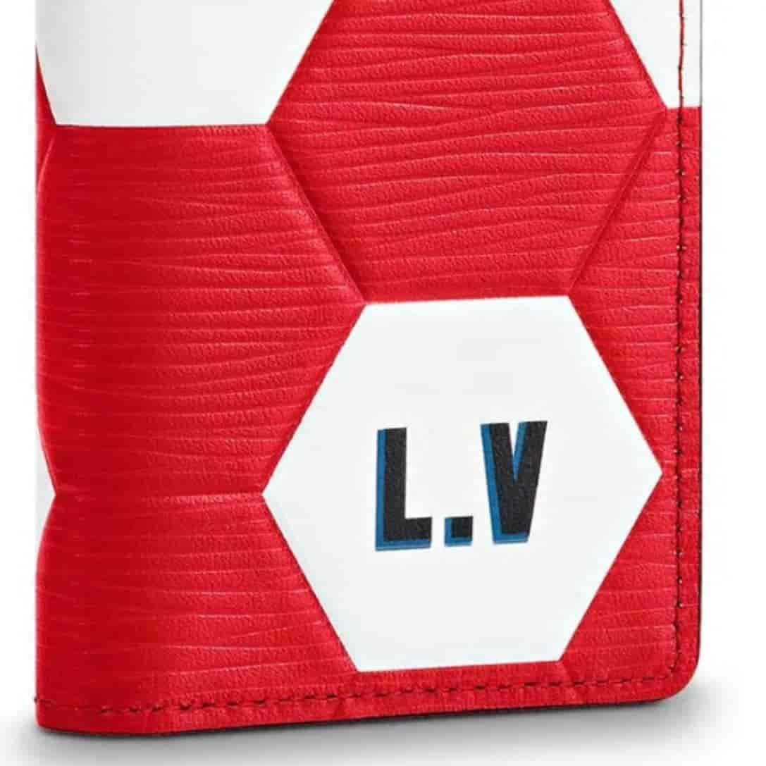LV/路易威登 18ss新款 世界杯足球图案口袋钱夹 M63226 M63296