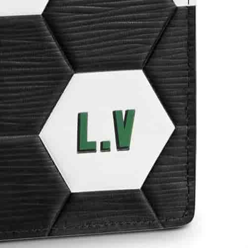 LV/路易威登 18ss新款 世界杯足球图案Brazza钱夹 M63230 M63294