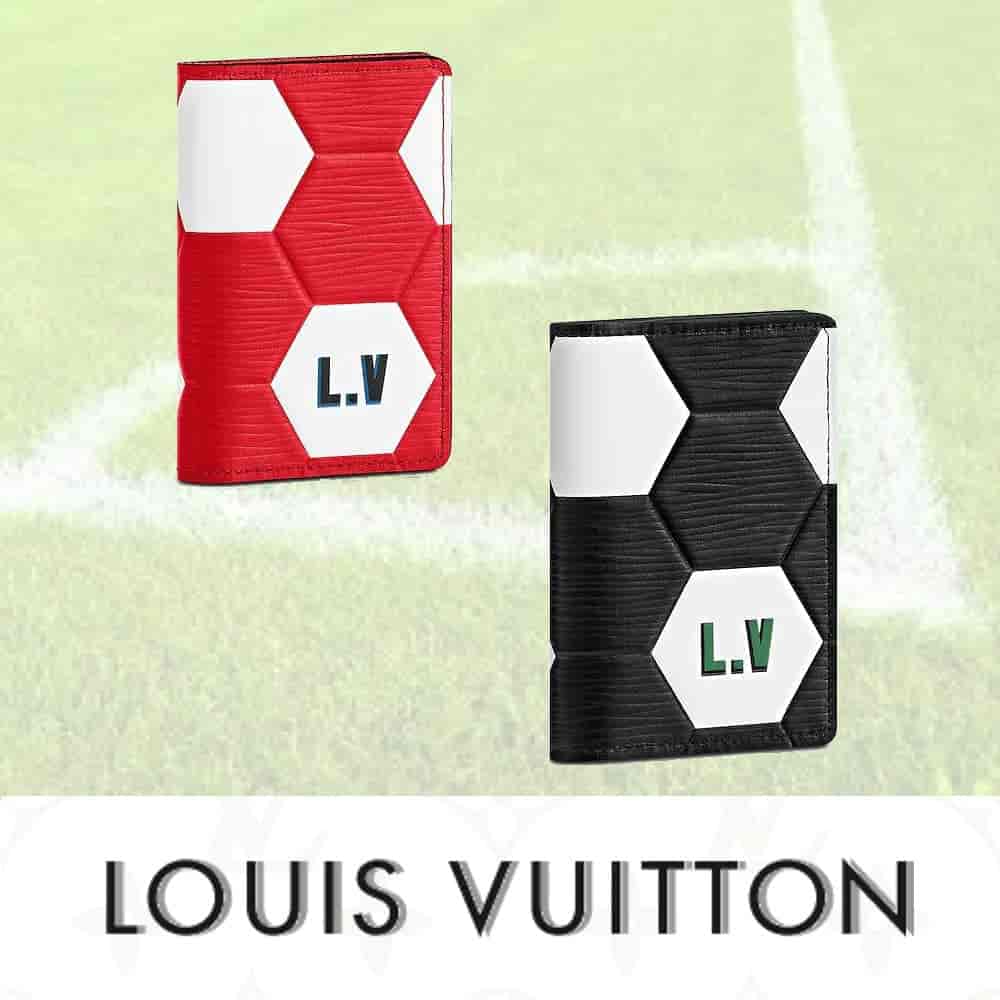 LV/路易威登 18ss新款 世界杯足球图案口袋钱夹 M63226 M63296