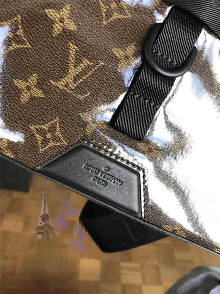 LV M43895 MESSENGER PM Monogram Glaze 高亮版經典帆布肩背包