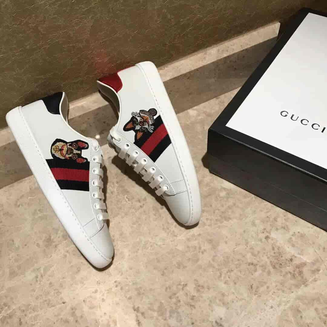 GUCCI情侣鞋子图片 时尚做旧小脏鞋 GUCCI情侣鞋官网 - 七七奢侈品