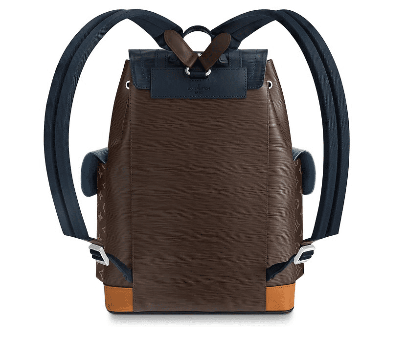 LV/路易威登18年新款Epi配色牛皮Christopher双肩背包 M51458