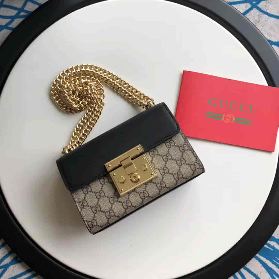 ?种草款? 古奇Gucci padlock小号链条包 409487