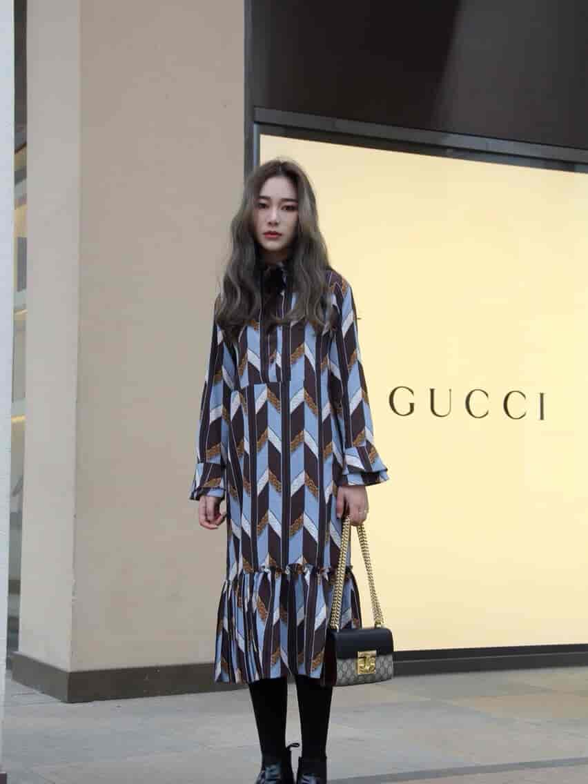 ?种草款? 古奇Gucci padlock小号链条包 409487