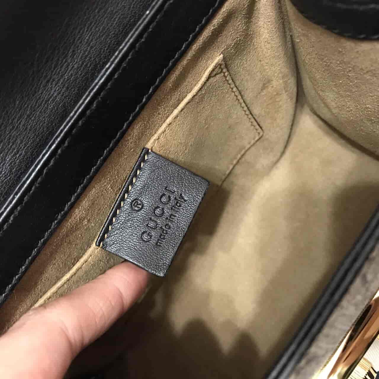 ?种草款? 古奇Gucci padlock小号链条包 409487