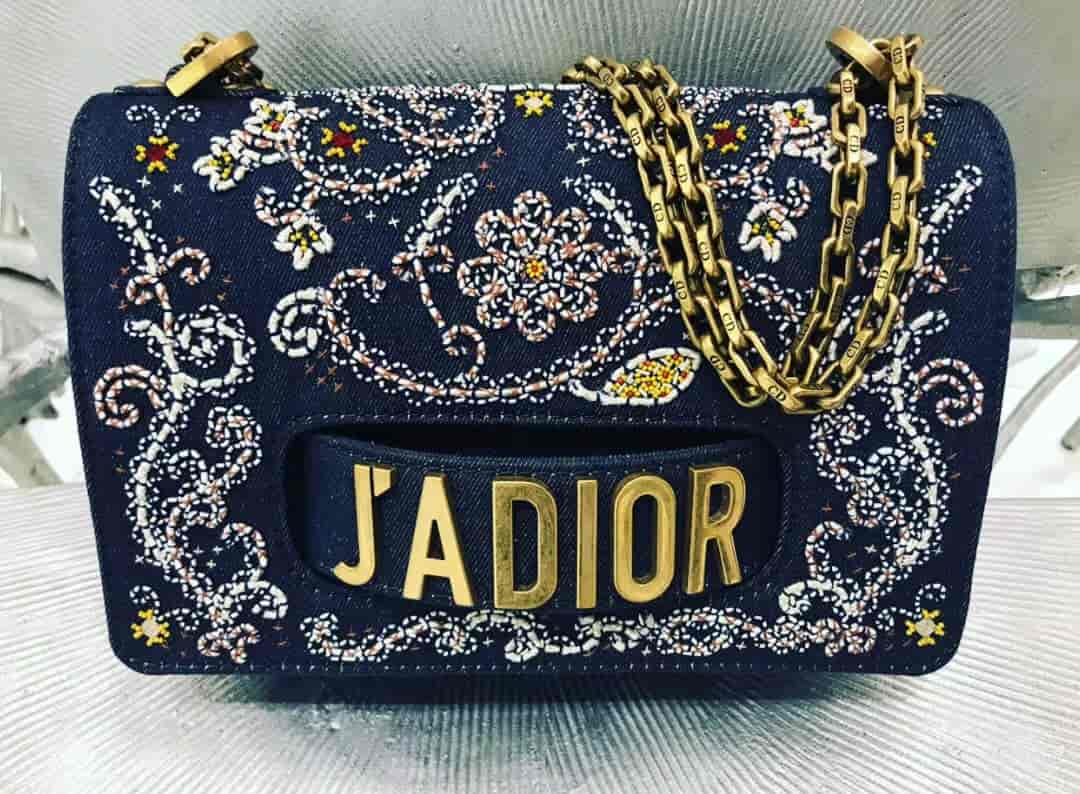 迪奥Dior 18新款 J’ADIOR 牛仔风珠绣 度假系列