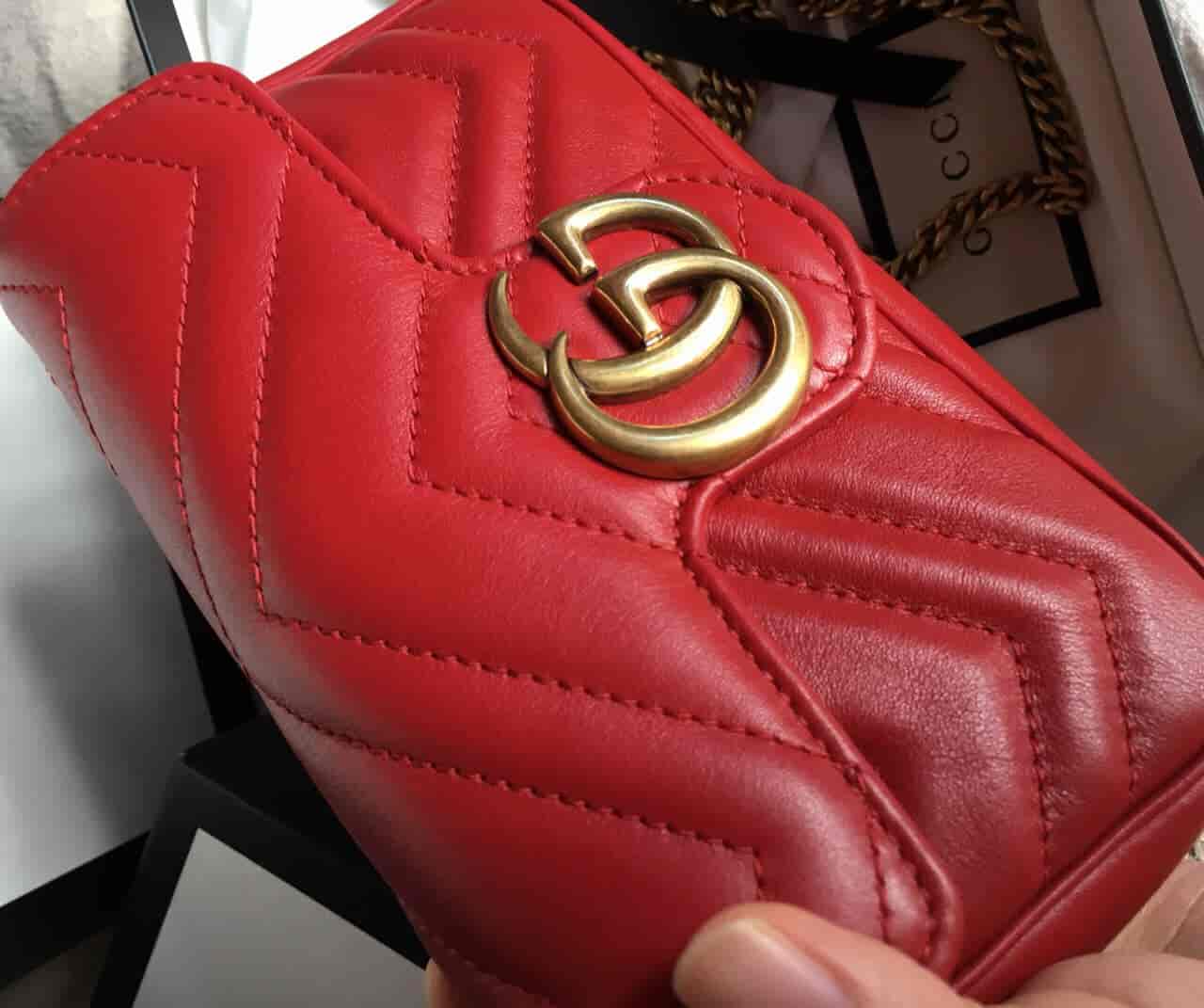 容量 Gucci Marmont super mini