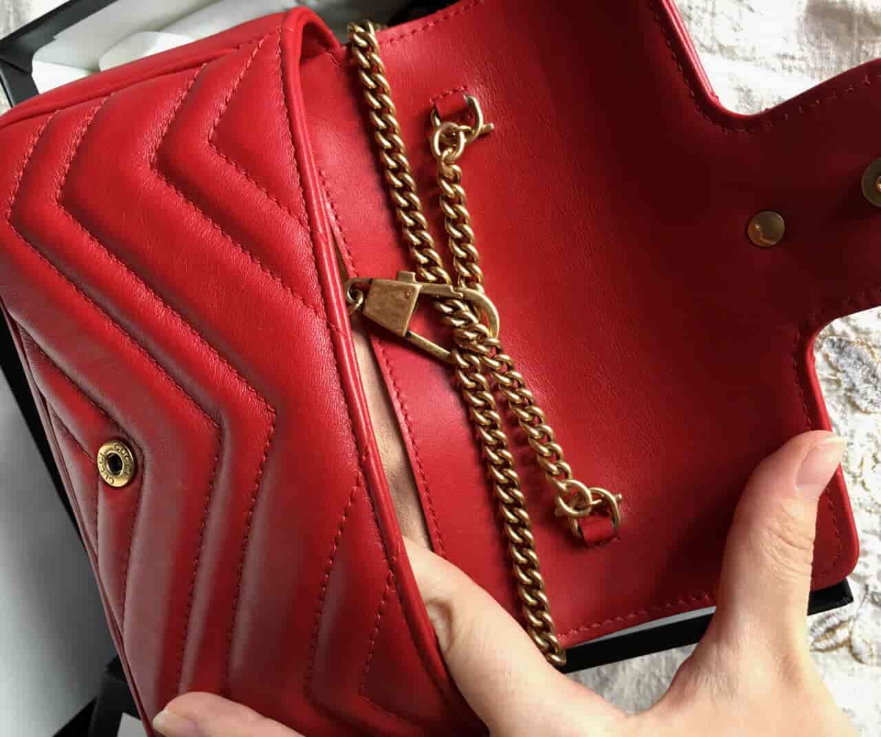 容量 Gucci Marmont super mini