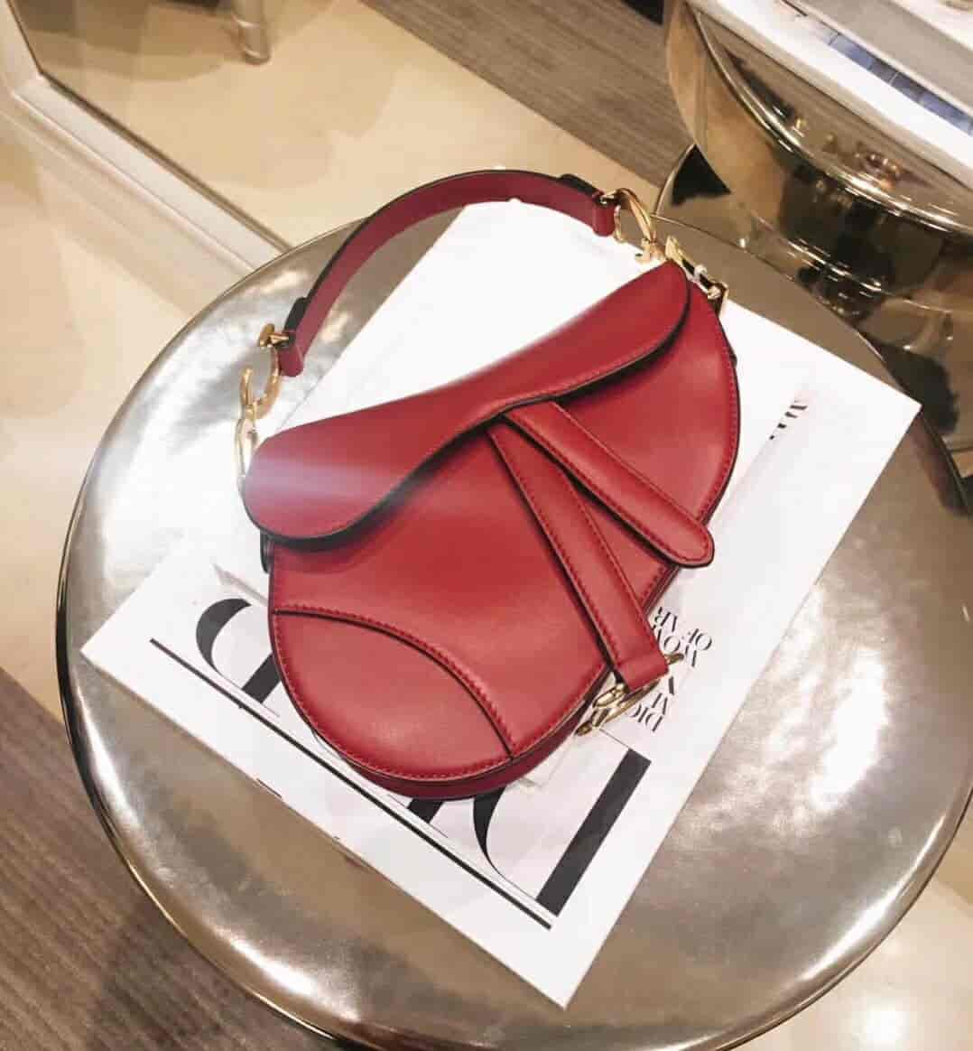 Dior/迪奥 SADDLE小牛皮手提马鞍包 M0446