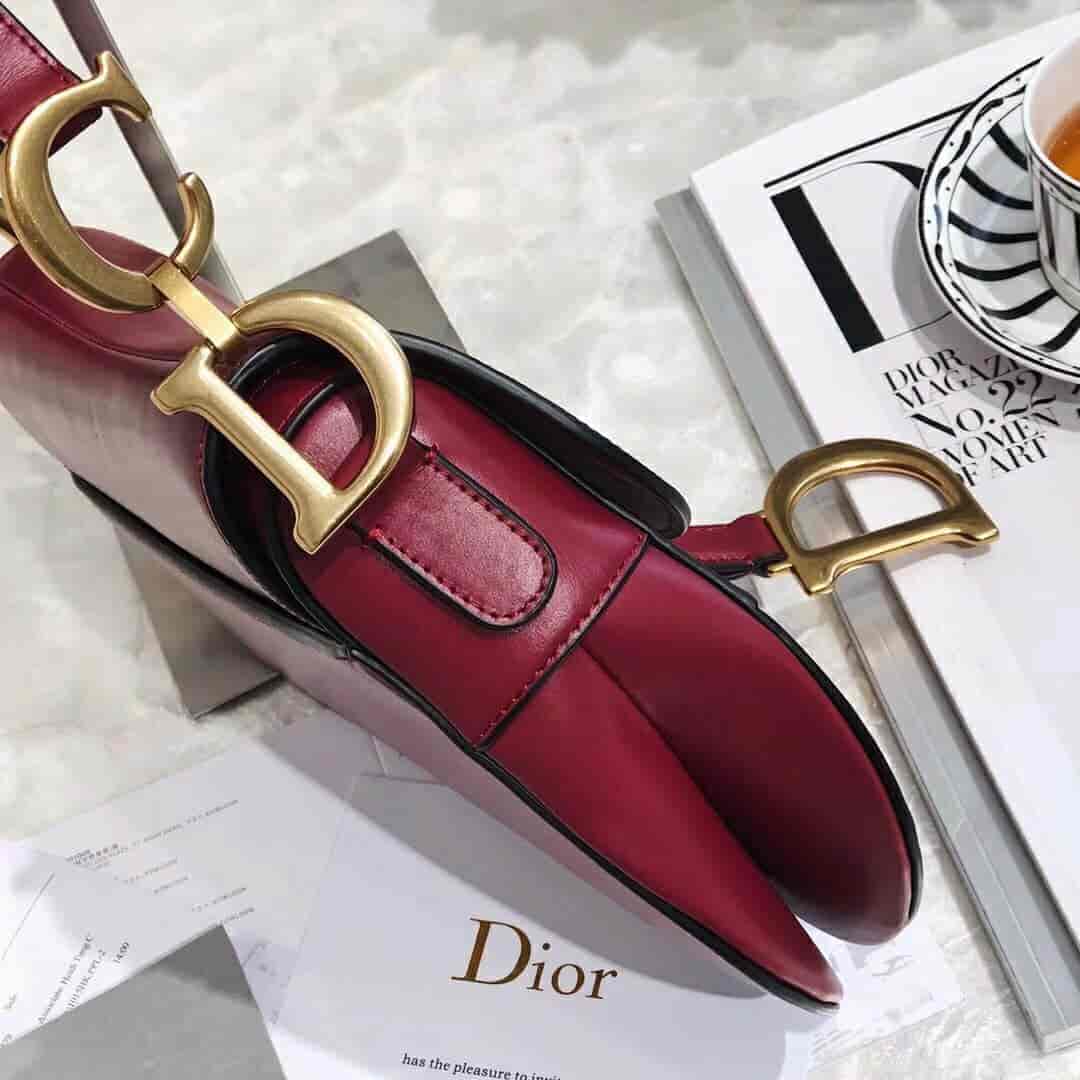Dior/迪奥 SADDLE小牛皮手提马鞍包 M0446