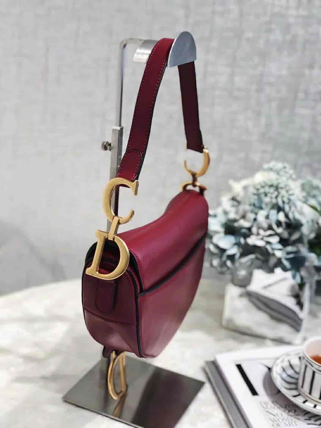 Dior/迪奥 SADDLE小牛皮手提马鞍包 M0446