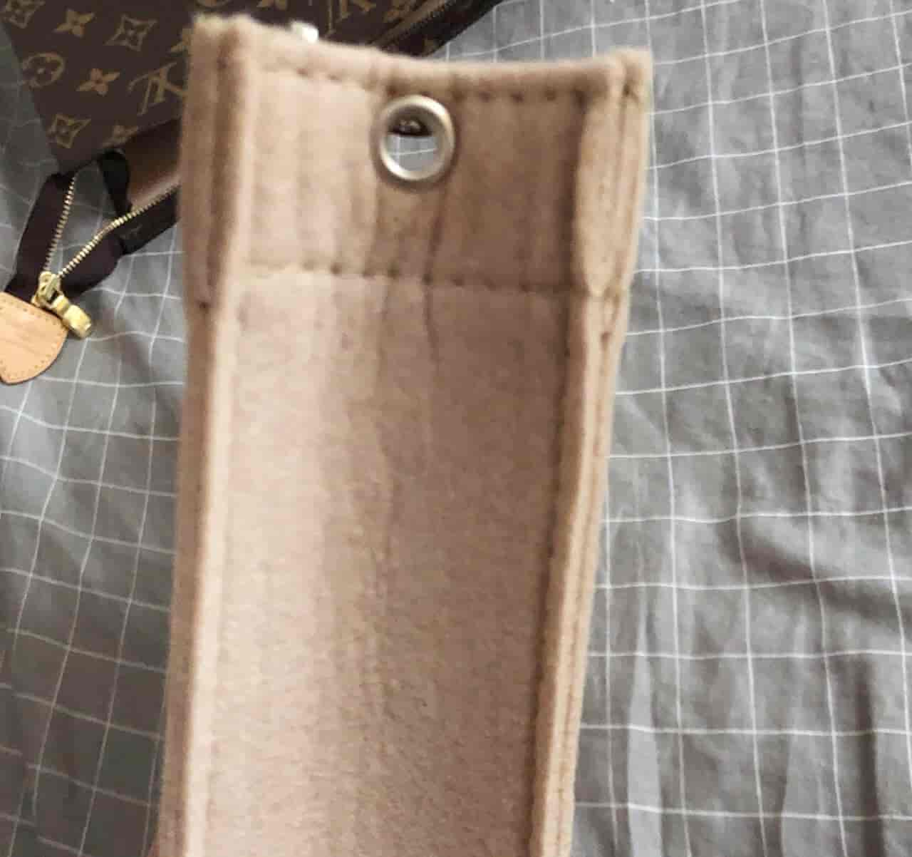 ?LV 洗漱包手包DIY手绘+不打孔加肩带