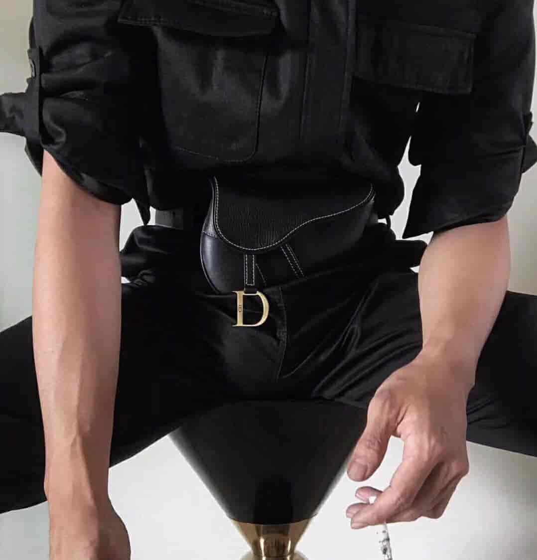 Dior/迪奥 Vintage Saddle # Waist Bag 马鞍小腰包