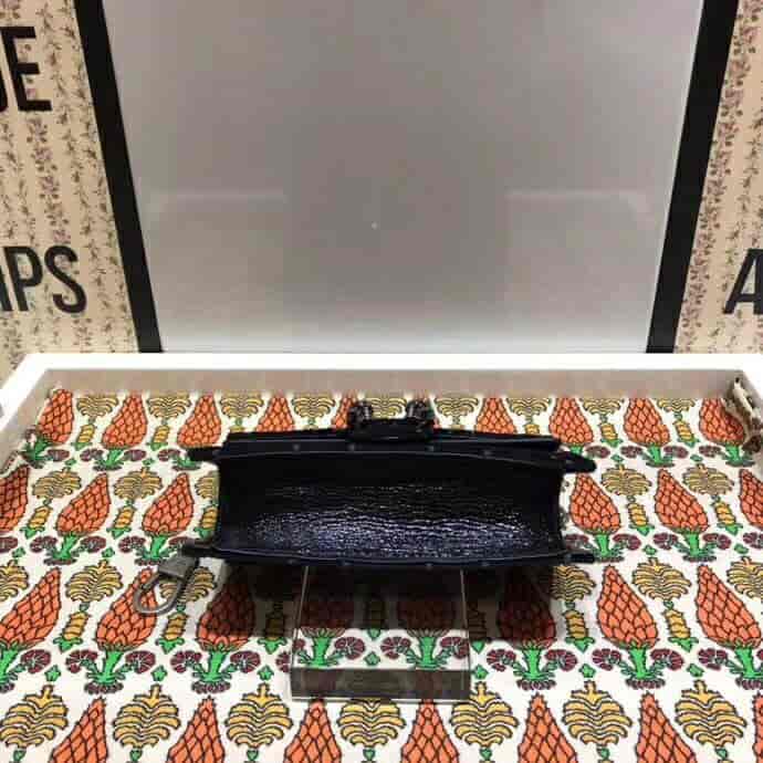 Gucci/古奇 Dionysus系列GG天鹅绒超迷你链条包 476432