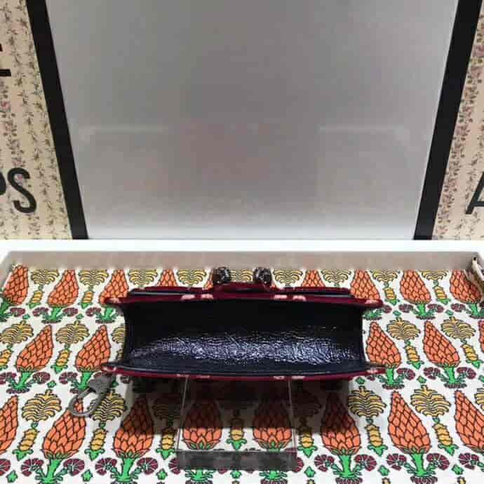 Gucci/古奇 Dionysus系列GG天鹅绒超迷你链条包 476432