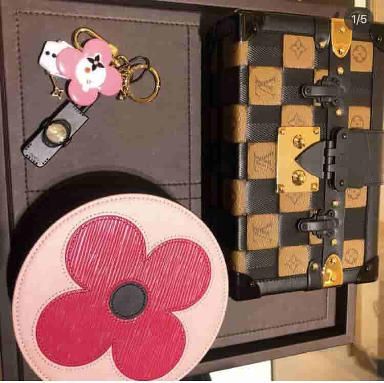 LV M53201 M53253 19新款女包 PETITE MALLE 格纹盒子包