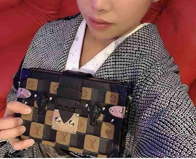 LV M53201 M53253 19新款女包 PETITE MALLE 格纹盒子包