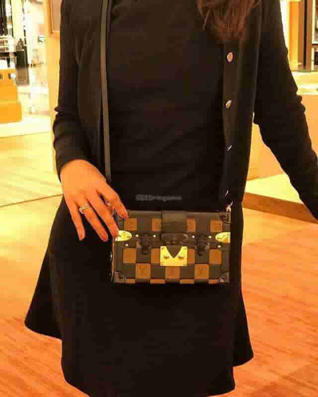 LV M53201 M53253 19新款女包 PETITE MALLE 格纹盒子包