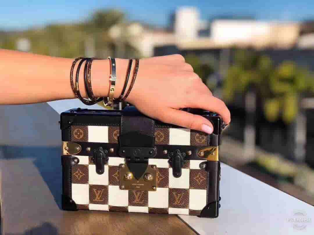 LV M53201 M53253 19新款女包 PETITE MALLE 格纹盒子包